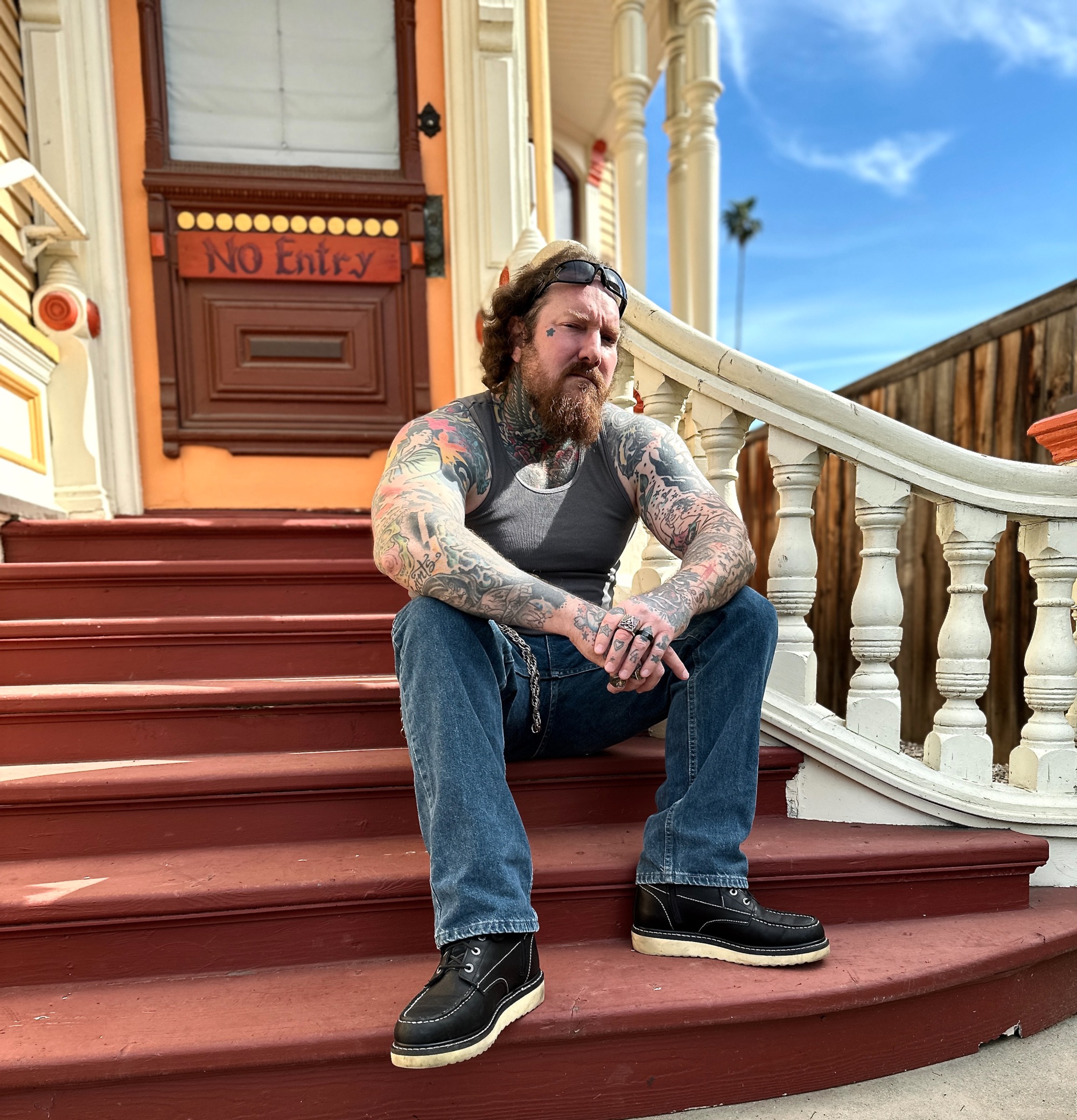  Artist Brandon Garic Notch - Photograph by Annamarie Notch 