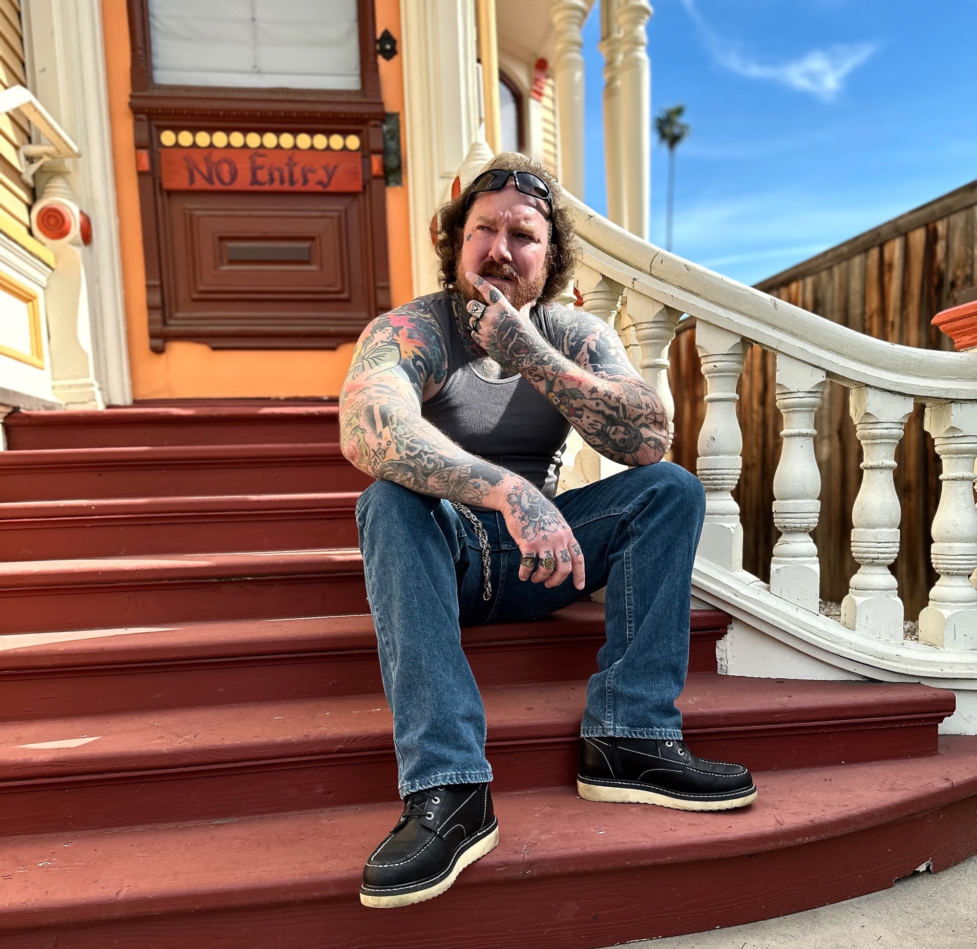  Artist Brandon Garic Notch - Photograph by Annamarie Notch 