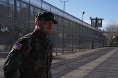  Artist Brandon Garic Notch playing a USA soldier in film 