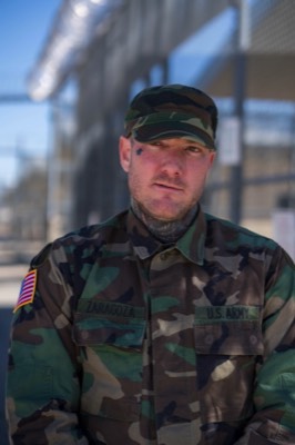  Artist Brandon Garic Notch playing a USA soldier in film 