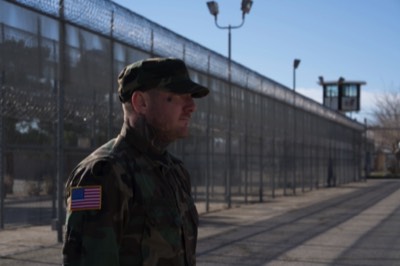  Artist Brandon Garic Notch playing a USA soldier in film 