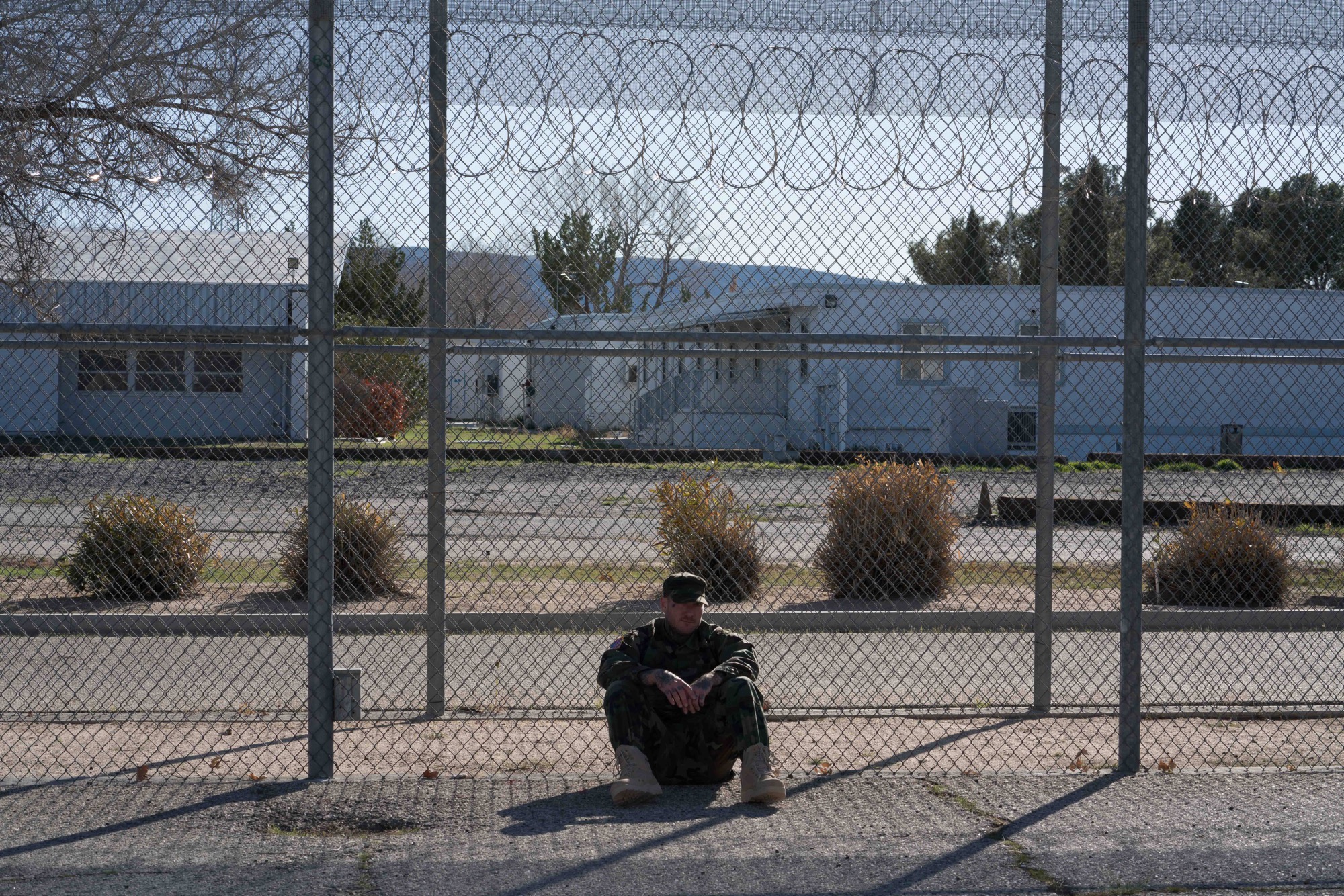  Artist Brandon Garic Notch playing a USA soldier in film 