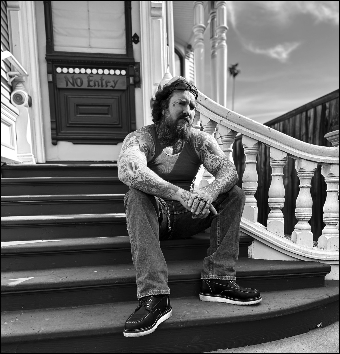 Actor & Artist Brandon Garic Notch art photography